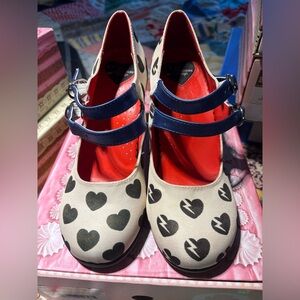 Hot Chocolate Design- He Loves Me, He Loves Me Not- Mary Jane Heels